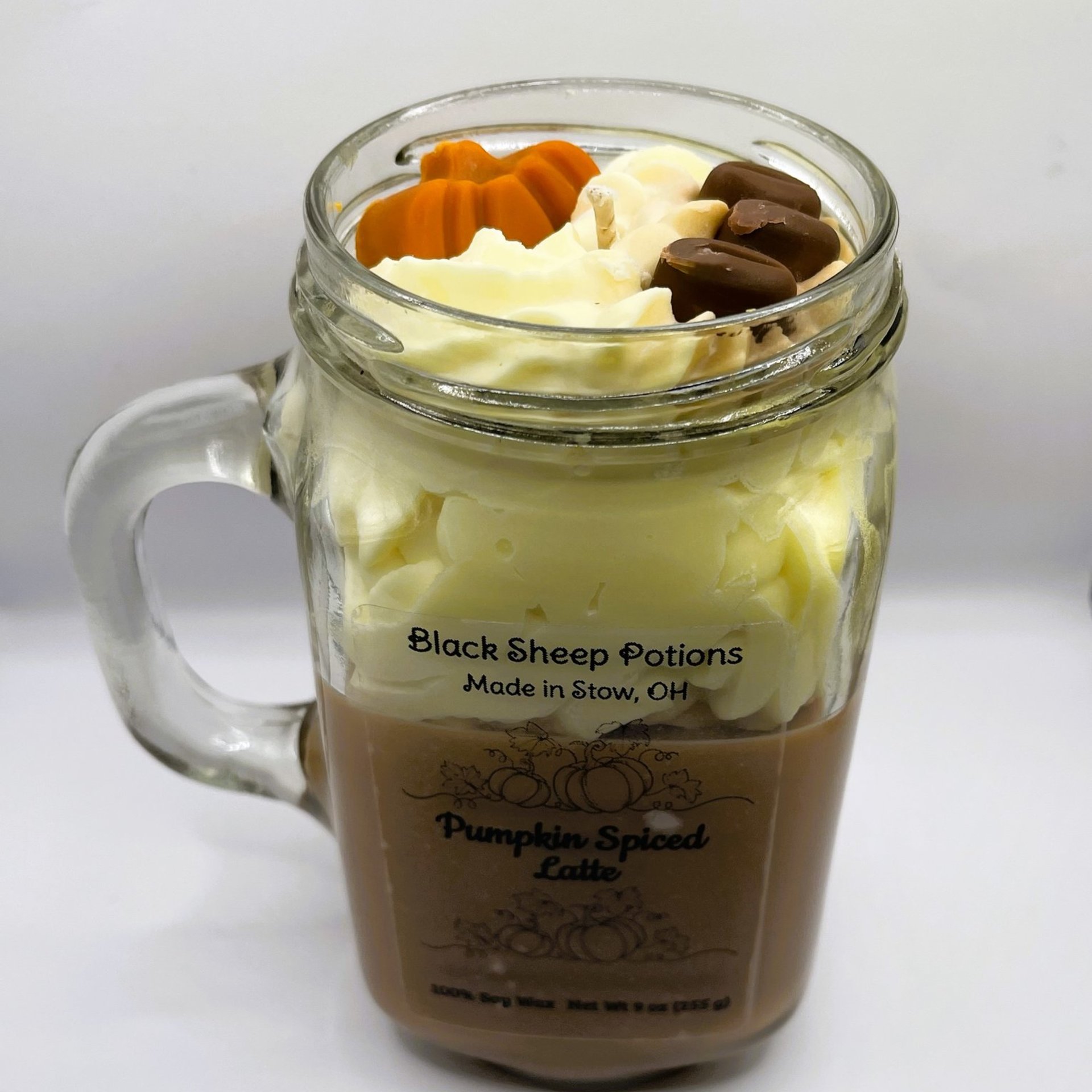 Pumpkin Spiced Latte Dessert Candle