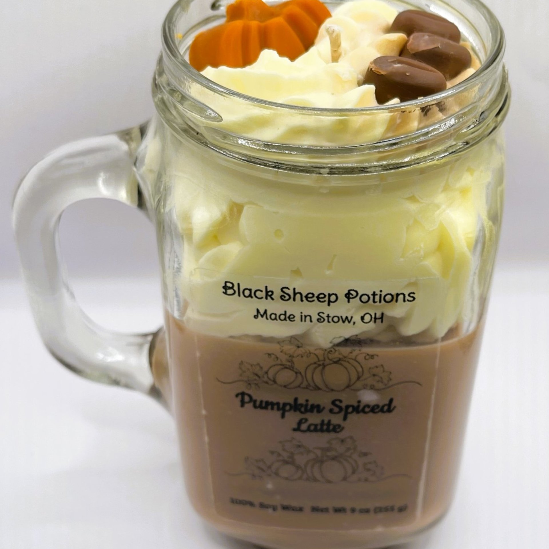 Pumpkin Spiced Latte Dessert Candle